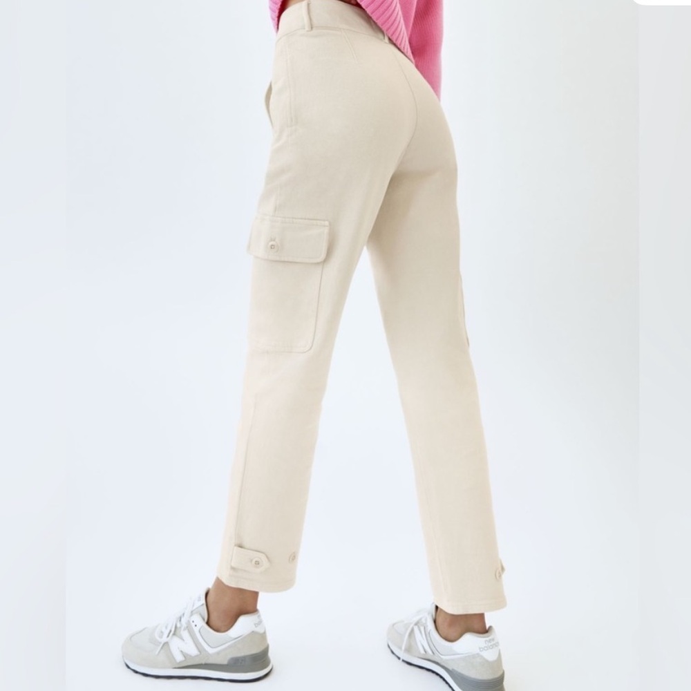 Wilfred Modern Cargo Pants Women’s 2 Wilfred Free Black High-Rise - Picture 2 of 10